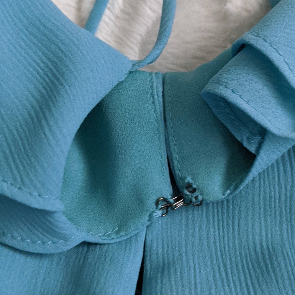 💜Everly Ruffle Midi Dress💜 - Picture 3 of 10